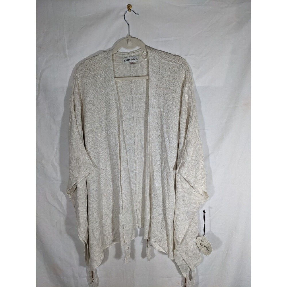 Knox Rose Waterfall Cardigan Boho Style Size XL Knit NWT
